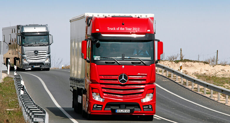 Mercedes Actros, Fahrbericht